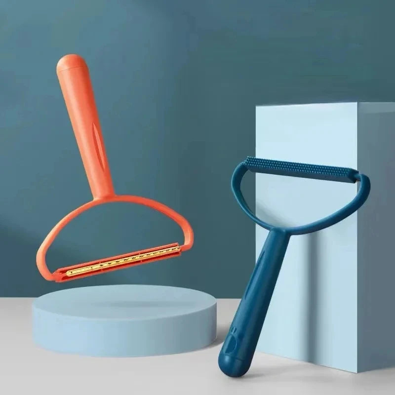 Portable Clothes Lint Roller Remover Lint Fabric Shaver， Removes Pet Hair Lint Particles from Clothes Cleaning Tool